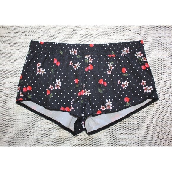 Endless Sun Women mini shorts Swim Pants Sherry print Size XL elastic waist sexy - Picture 6 of 7